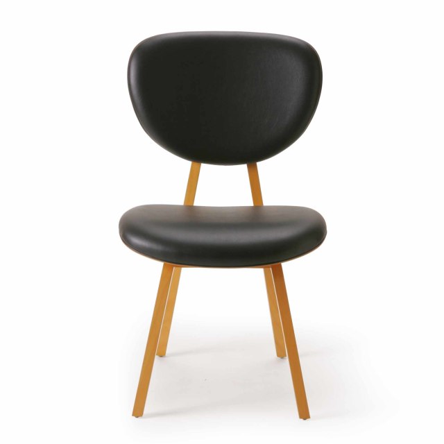 パーシモンチェア ビニールレザー 長 大作 メトロクス