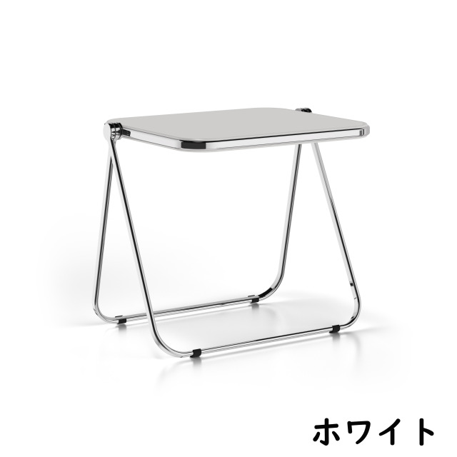 CASTELLI Platone 折りたたみクリアテーブル リプロダクト品 CASTELLI Platone クリアテーブル リプロダクト - 中古