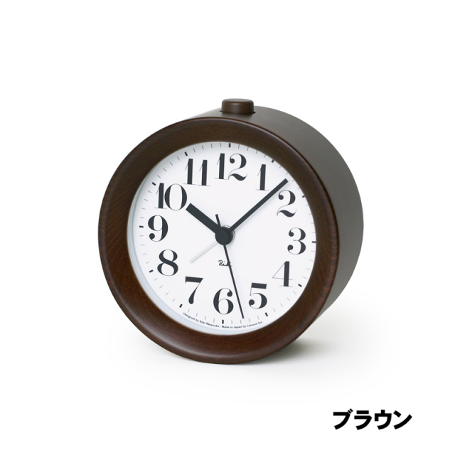 lemnos レムノス riki alarm clock リキアラームクロック 渡辺 力