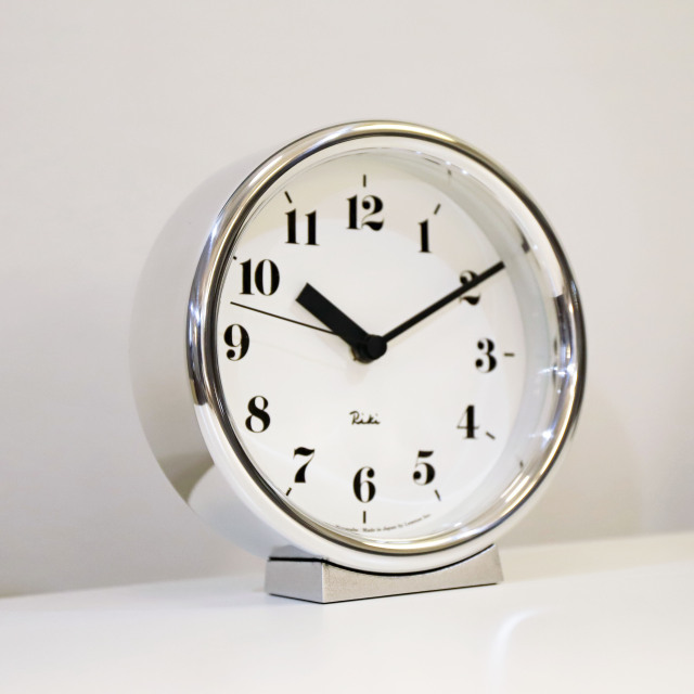 Lemnos/レムノス】リキアルミニウムクロック RIKI ALUMINUM CLOCK 渡辺力