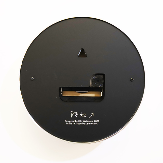 Lemnos/レムノス】リキアルミニウムクロック RIKI ALUMINUM CLOCK 渡辺力
