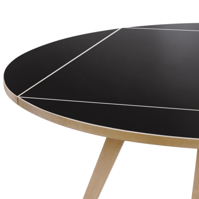 マックス・ビル スクエアラウンドテーブル Square Round Table