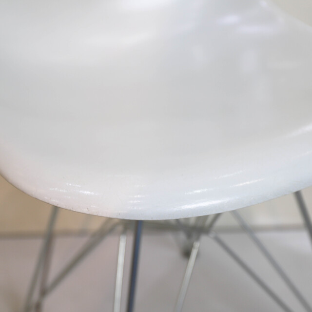 HarmanMiller DSR サイドシェルチェア エッフェルベース 白 ４ Herman MIller ヴィンテージイームズサイドシェル(ホワイト
