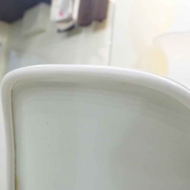 マハラム社ジラード生地張替済みイームズサイドシェル×ロッカーベース