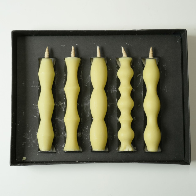 【高澤商店】和ろうそく ななお+こま燭台