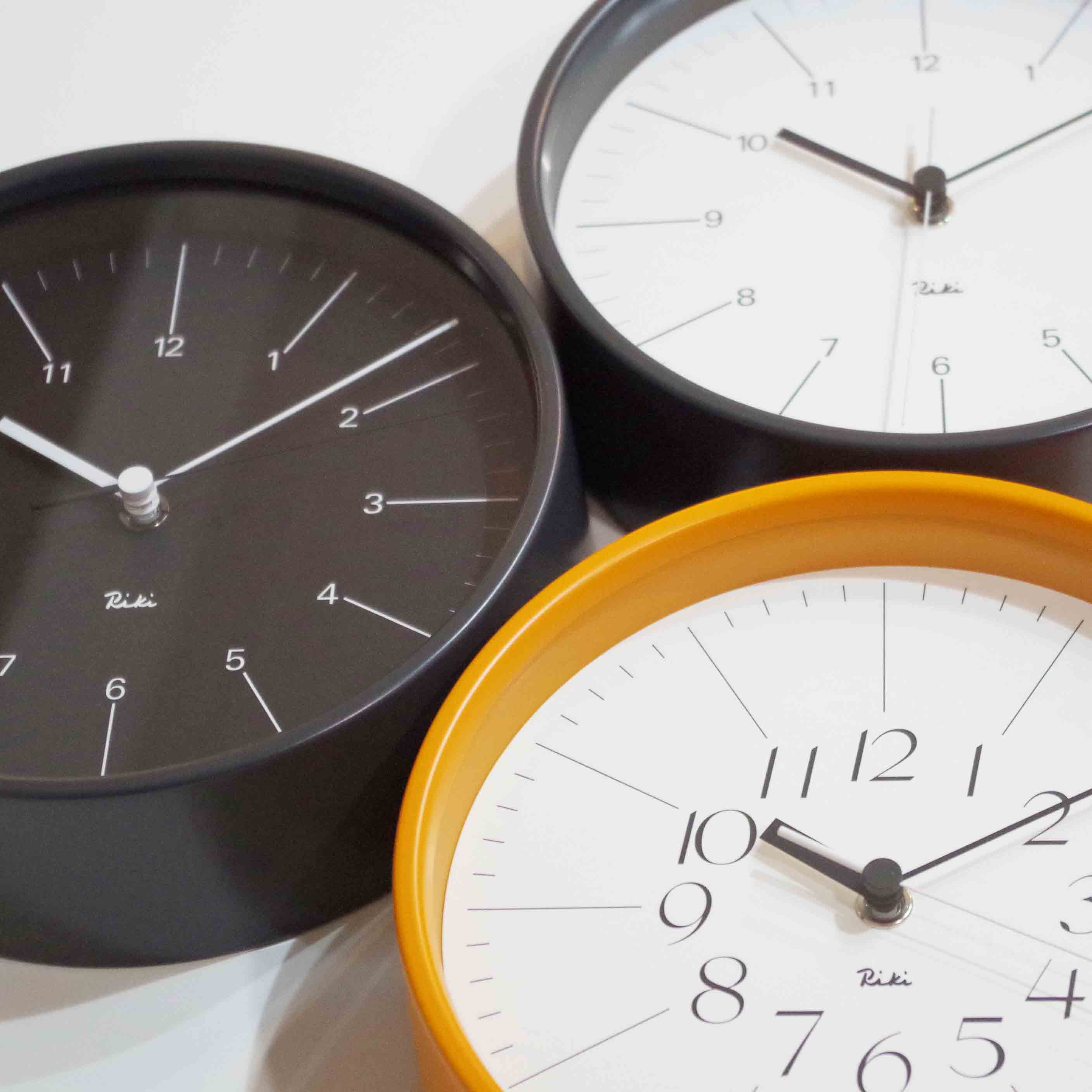 Lemnos レムノス RIKI STEEL CLOCK リキスチールクロック 展示品＆アウトレット品 ※終売品