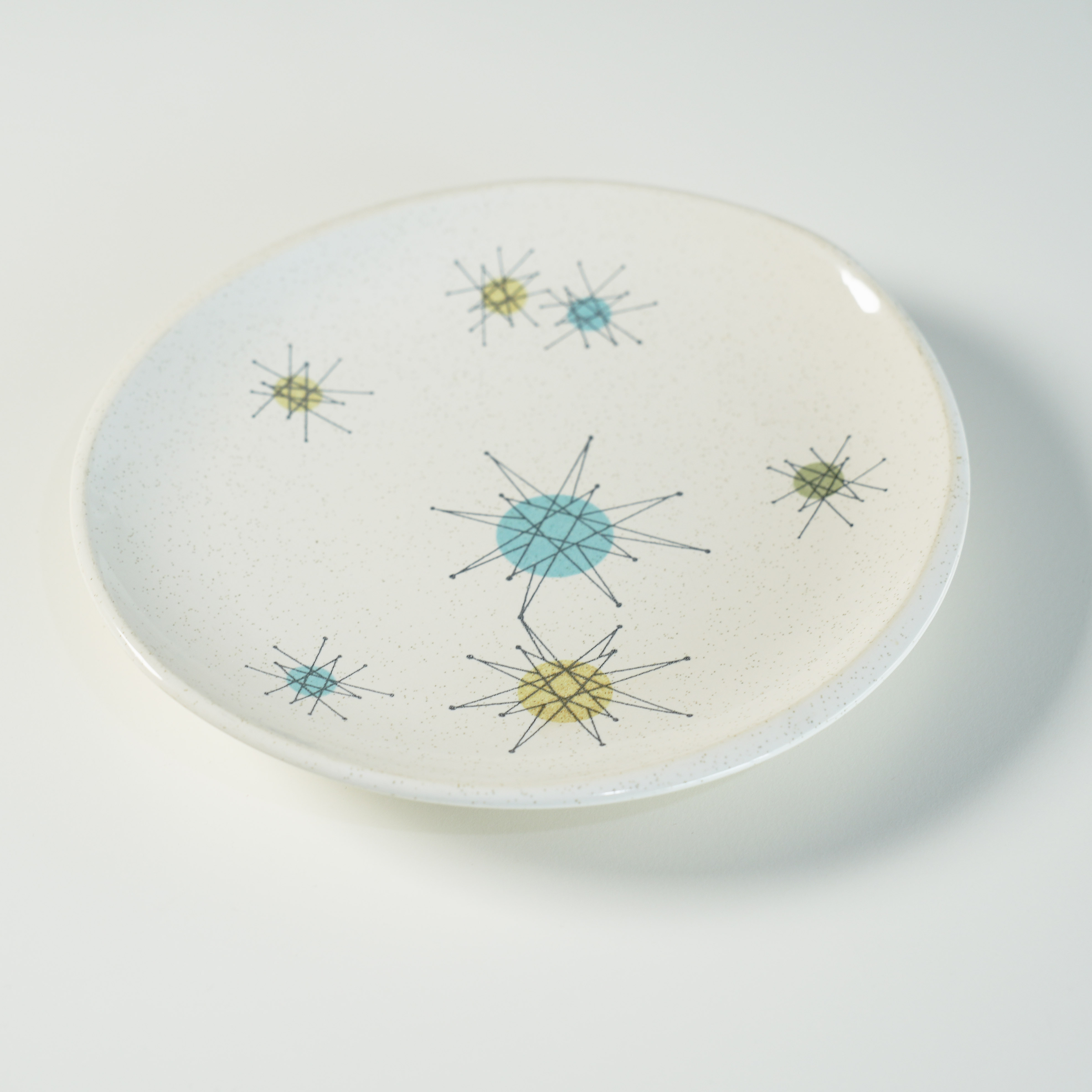 ビンテージ50's○FRANCISCANスターバースト パンプレート ビンテージ50