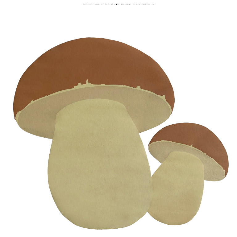 【DANESE】 ダネーゼポスター TREDICI, FUNGHETTI トレディチ・フンゲッティ