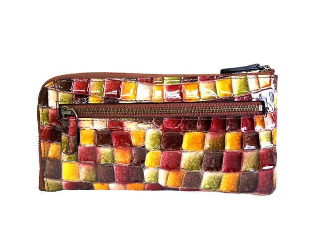 カステロダヴィンチ Castello Da Vinci -カステロダヴィンチ Mosaic Croco / Flap