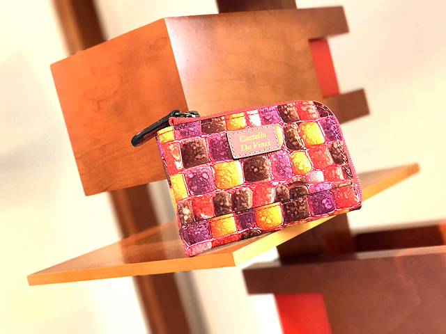 Castello Da Vinci -カステロダヴィンチ Mosaic Croco / L Side Zip