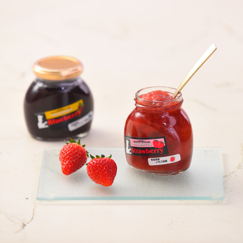 ＜あお葉フーズ＞秋田県産ジャム　2種セット