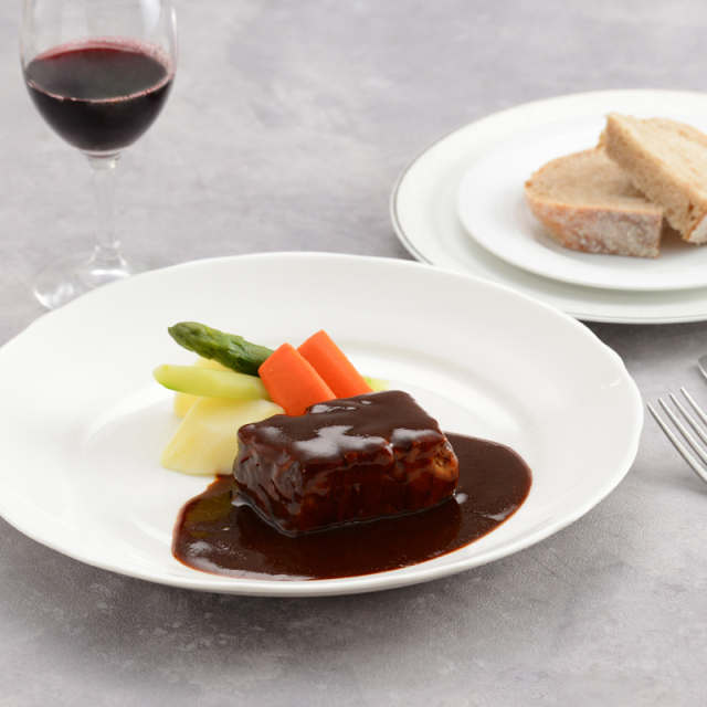 秋田キャッスルホテルビーフシチューセット（4人前／送料無料）※付け合わせ付