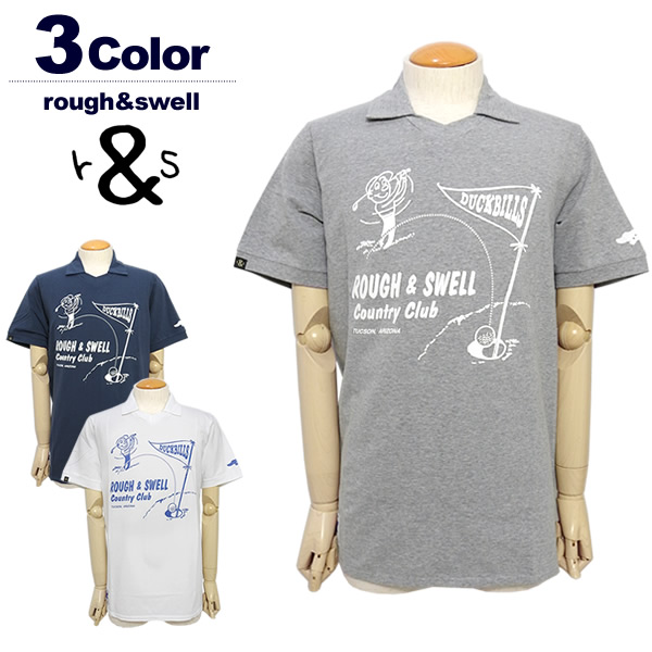 rough&swell（ラフアンドスウェル）ポロシャツ