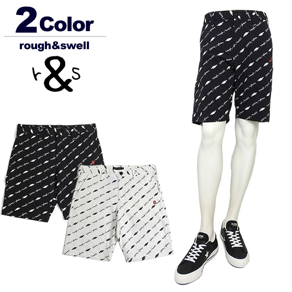 ラフアンドスウェル 総柄ショーツ