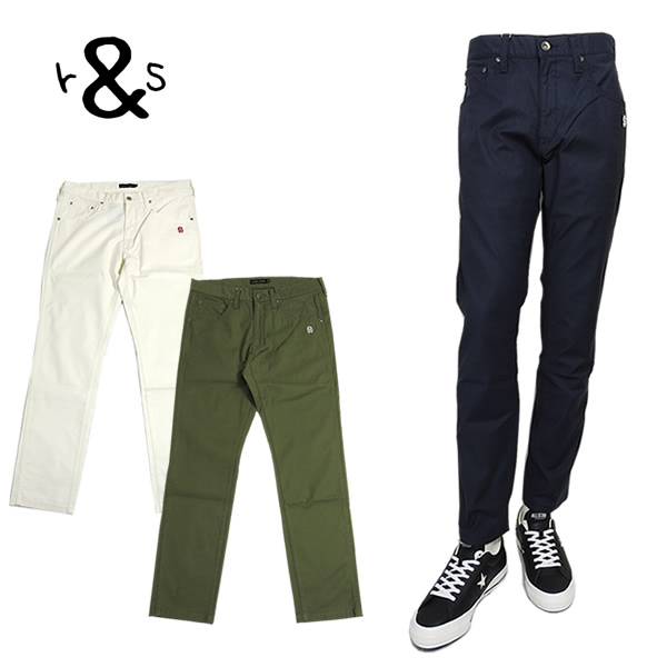 ラフアンドスウェル パンツ メンズ ゴルフ テーパード ストレッチ rough&swell RSM-232269 ANTONIO PANTS 2023秋冬