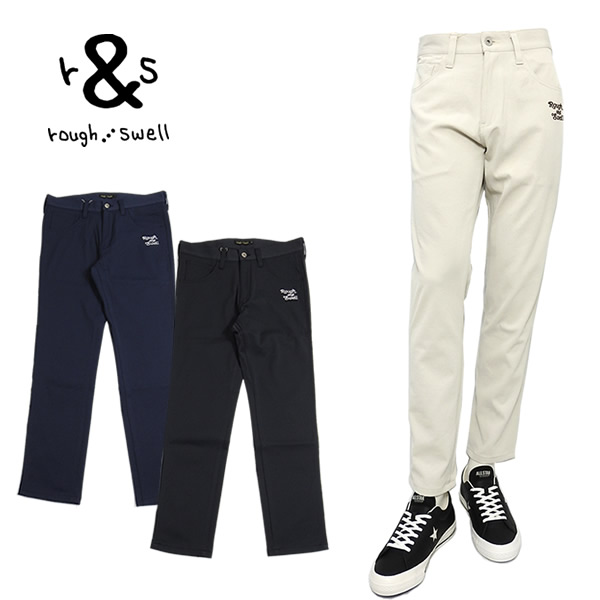 ラフアンドスウェル パンツ メンズ ゴルフ テーパード ストレッチ rough&swell RSM-24058 GARCIA PANTS 2024春夏