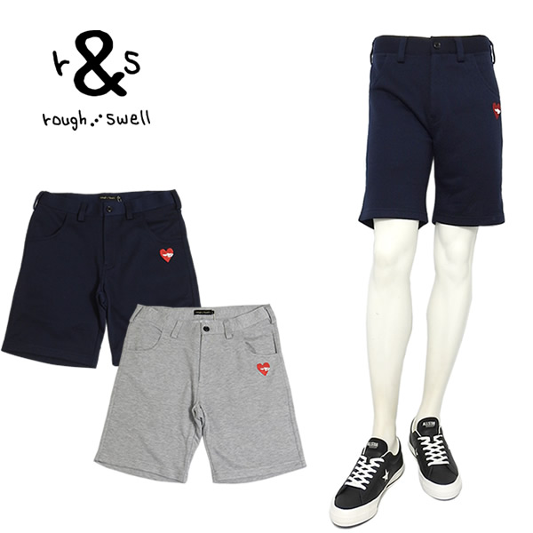 ラフアンドスウェル パンツ メンズ ゴルフ ショーツ 短パン スウェット rough&swell RSM-24072 G.D.C CUDA SHORTS 2024春夏