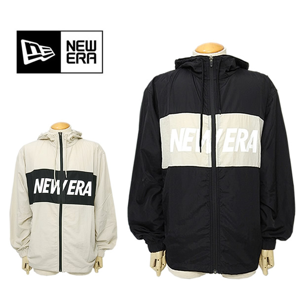【SALE 30%OFF】ニューエラ ナイロンジャケット メンズ フルジップ パーカー 軽量  防風 ライトアウター NEWERA  NYLON TRACK JACKET 2024秋冬 セール