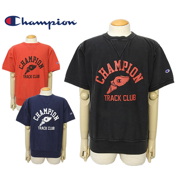 【SALE 30%OFF】チャンピオン リバースウィーブ メンズ 半袖 スウェット Champion REVERSE WEAVE C3-B014 2025春夏