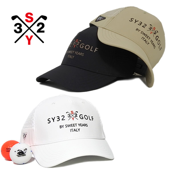 SY32 BY SWEET YEARS GOLF（エスワイサーティトゥバイスウィートイヤーズゴルフ）キャップ