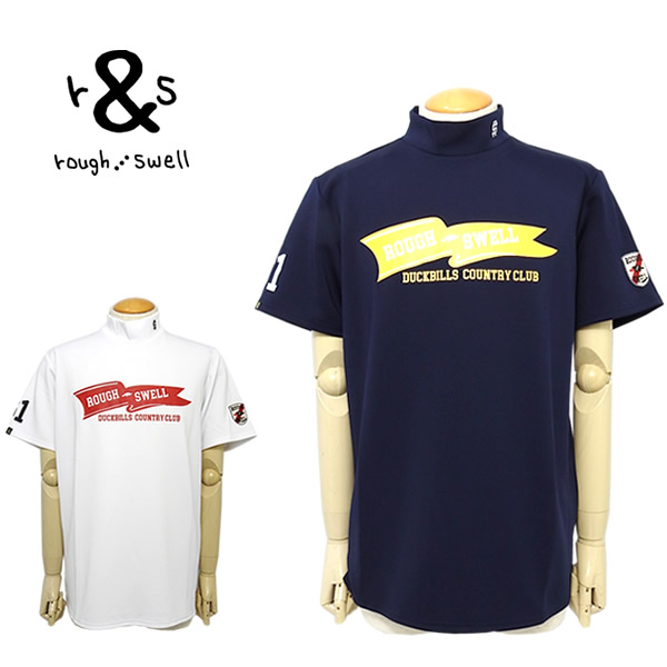 rough&swell（ラフアンドスウェル）モックネックシャツ