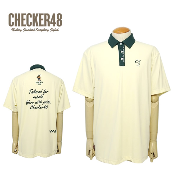 CHECKER48（チェッカーフォーティーエイト）ポロシャツ
