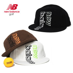 ニューバランスゴルフ メンズ レディース 帽子 キャップ 平つば FIELDSENSOR 吸汗速乾 newbalance 012-3287007 2023秋冬