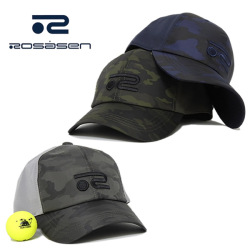 ロサーセン メンズ レディース 帽子 キャップ  カモフラ リップストップ 撥水 ROSASEN 046-59835 2023秋冬