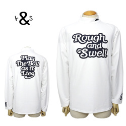 ラフアンドスウェル モックネック ディンプルジャージ 長袖 速乾 rough&swell RSM-23221 "as it lies" MOCK L.S. 2023秋冬