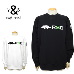 ラフアンドスウェル スウェット メンズ ゴルフ ストレッチ 軽量 ダンボールニット rough&swell RSM-23204 RSD SWEAT 2023秋冬