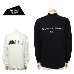SALVAGE PUBLIC KOLEPA［サルベージパブリックコレパ］ICEPACK Mockneck L/S (Golfing)/接触冷感長袖モックネック【2024年秋冬】KOLEPA SVKA3020 2023秋冬