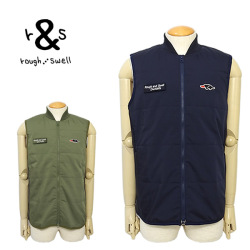 ラフアンドスウェル ナイロン ベスト 中綿 キルティング ミリタリー rough&swell RSM-24254 PHANTOM VEST 2024秋冬