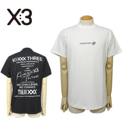KI-XXX THREE（キックスリー）モックネックシャツ