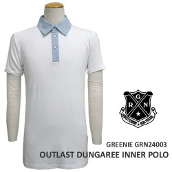 GREENIE[グリーニー]ダンガリーインナーポロ