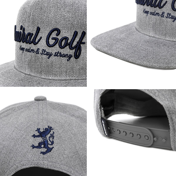 【新品】Admiral(アドミラル)別注キャップ アドミラル キャップ アドミラル(Admiral) ゴルフ キャップ ニューエラ
