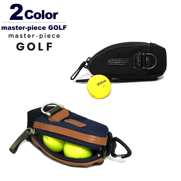 master-piece GOLF ボールケース カジュアルゴルフドットコムby PALM SPRINGSにmaster-piece GOLF