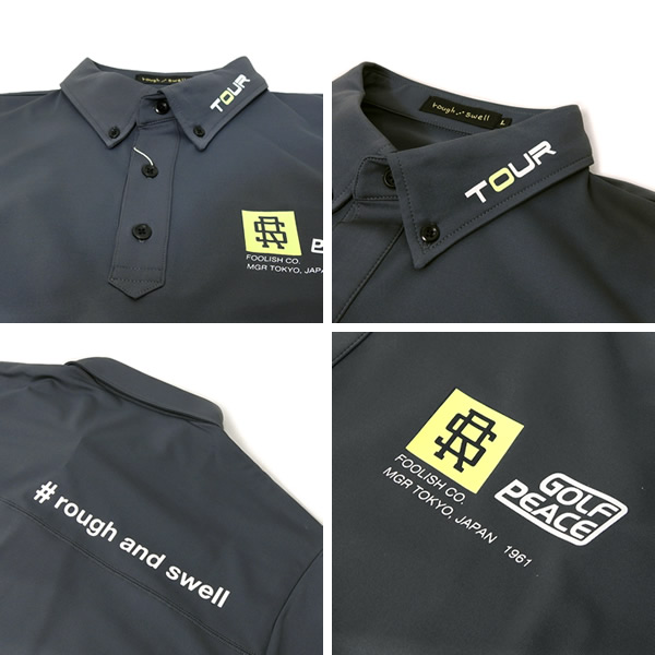 カジュアルゴルフドットコムby PALM SPRINGSにrough&swell［ラフアンド