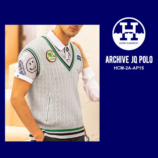 美品　HORN GARMENT メンズポロシャツ　XL セール】Beach Boys Polo | MEN（ポロシャツ）｜HORN GARMENT