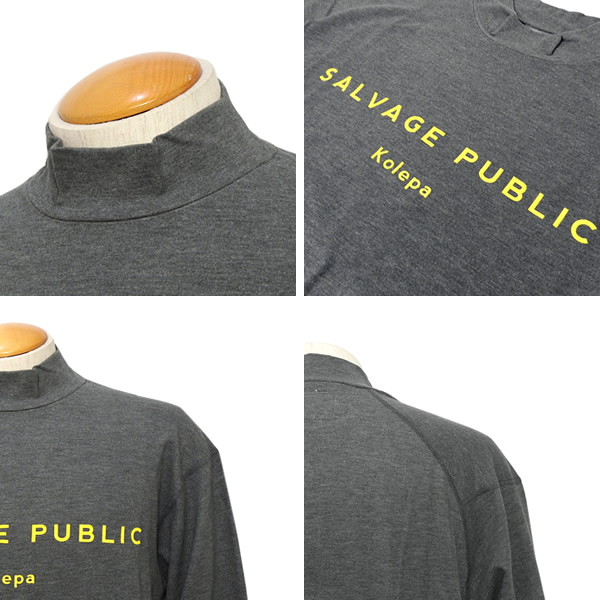 完売商品！SALVAGE PUBLIC Kolepa:サイズMビッグシルエット カジュアルゴルフドットコムby PALM SPRINGSにSALVAGE PUBLIC