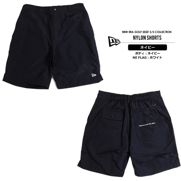 超美品 新品 定価9350円 ニューエラ ゴルフ ナイロンショートパンツ