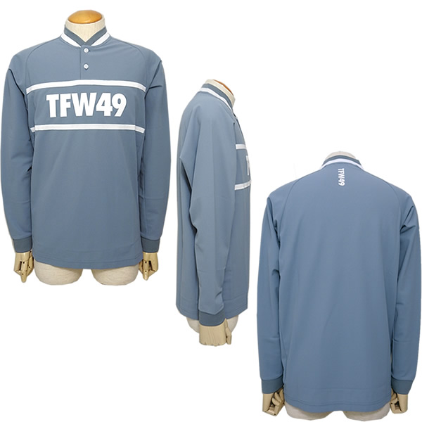 サイズ：L TFW49 ティーエフダブリューフォーティーナイン T102320008 長袖ハーフジップTシャツ  ベージュ系 [240101373206] ゴルフウェア メンズ ストスト サイズ：L TFW49 ティーエフダブリューフォーティーナイン