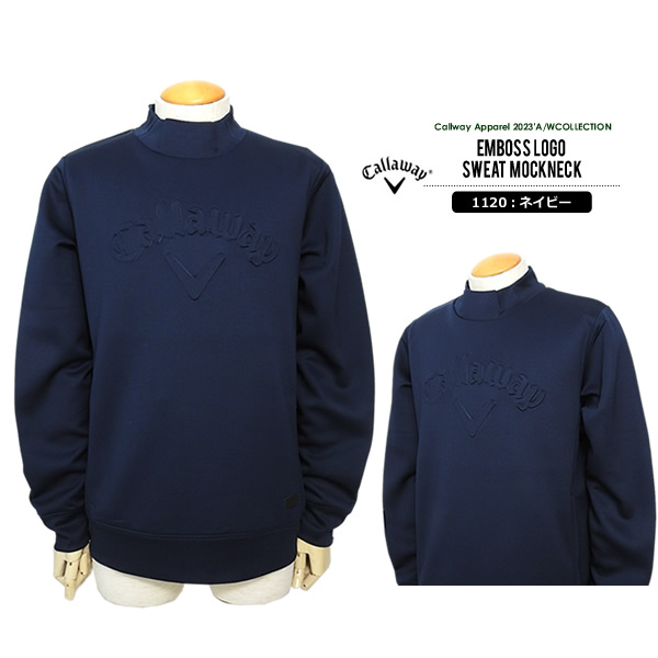 Callaway Apparel［キャロウェイアパレル］エンボスロゴダンボール 