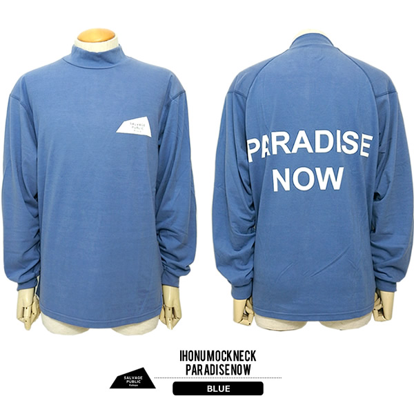 【サルベージパブリックコレパ】ホヌ 長袖 Tシャツ ロンT ゴルフ 微起毛感 L SALVAGE PUBLIC KOLEPA［サルベージパブリックコレパ］Honu