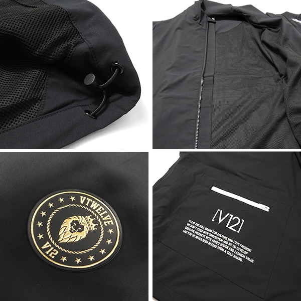 V12［ヴィトゥエルブ］TAPE JKT/軽量ナイロンジャケット 