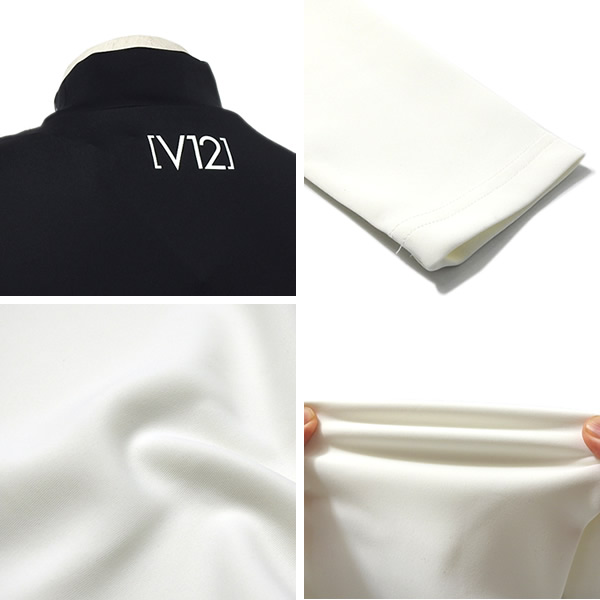 V12［ヴィトゥエルブ］TONE L/S MOCK/長袖モックネック｜カジュアル