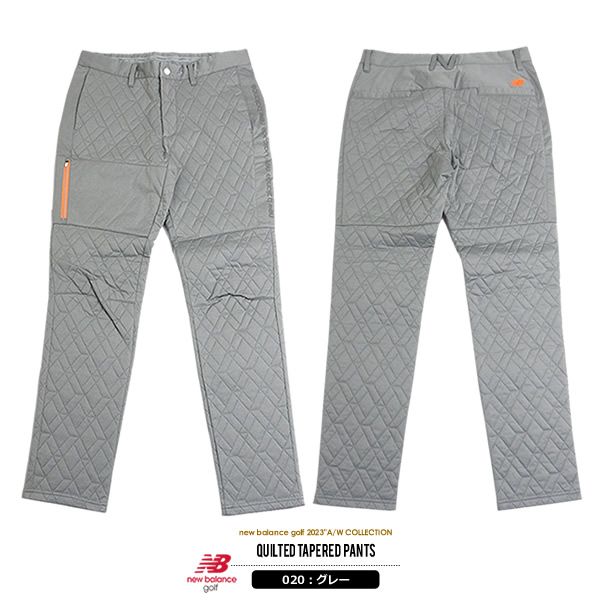 new balance golf［ニューバランスゴルフ］キルトテーパードパンツ  