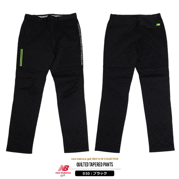 new balance golf［ニューバランスゴルフ］キルトテーパードパンツ  