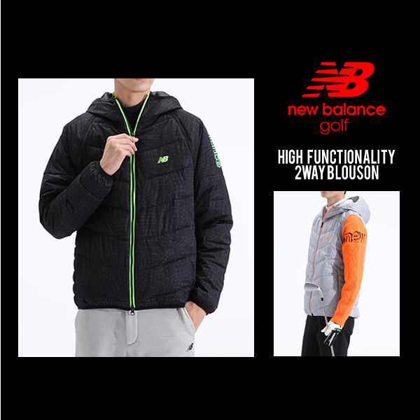 new balance golf［ニューバランスゴルフ］スパイダーウェブ柄 2WAY 