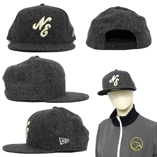 ★韓国の人気★【New era】★GOLF TWEED GRE.Y★キャップ★ 韓国newera□[Golf] Tweed Snapback□送料込 (New Era/キャップ