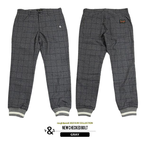 rough&swell［ラフアンドスウェル］NEW CHECKED BOLT/ウールチェック  